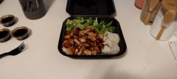 Chicken super bento bowl/ plate