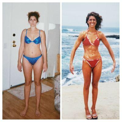 REAL 12-WEEK TRANSFORMATION             (NO PHOTO SHOP)