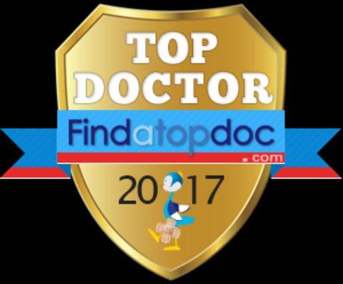 Dr. Zhang is rated as top doctor of 2017!