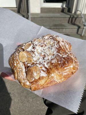 $2.75 Almond Croissant. Pretty good!