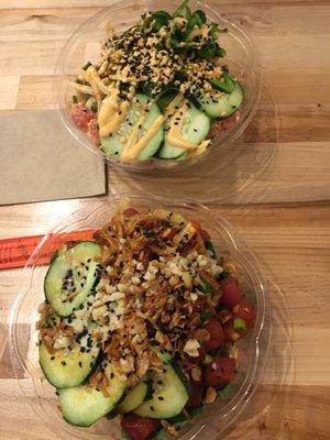 Ohana classic poke bowl