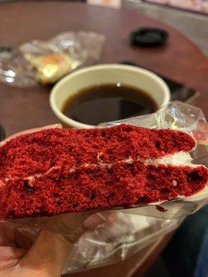 Red Velvet Moon Pie