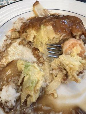 Shrimp egg foo young