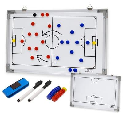 AGORA DUAL SIDED MAGNETIC DRY ERASE BOARD - 12"X18"