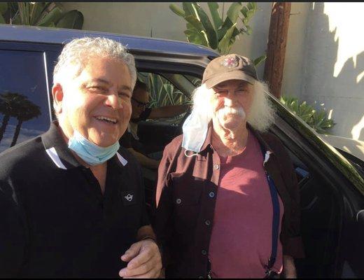 David Crosby and our owner Paul Camarata  8/20'