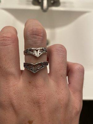 Found the exact ring I needed replaced (top one) at this shop! (Bottom ring was the new one).