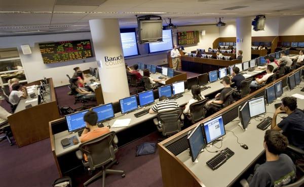 Zicklin School of Business Trading Floor