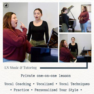 Private Vocal Lessons for kids and adults