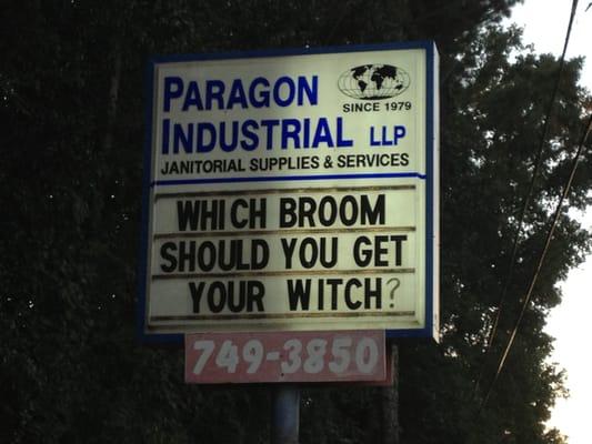 Watch for their famous changing reader board sign.  Hope you have a sense of Humor.  Stop in and visit today!