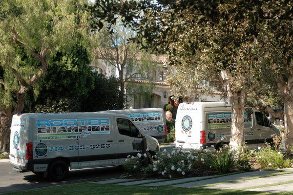 Your sewer and drain experts ready for any task. Call us today 714-305-9263