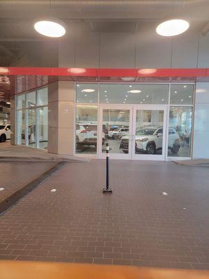 Toyota showroom