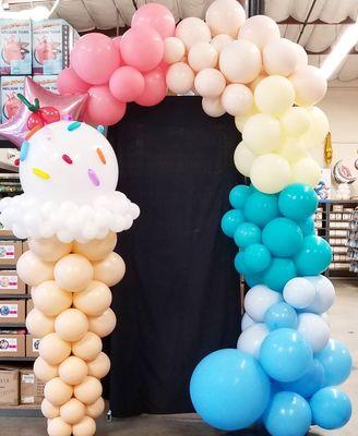 Who doesn't love ice cream and balloons?! Come check out our new installation, take a photo with it, and tag us on Instagram!