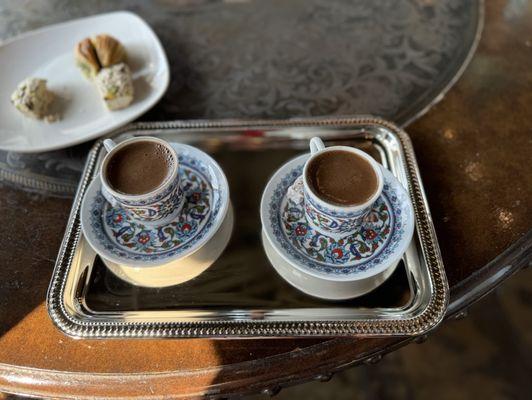 Cardamom Turkish coffee