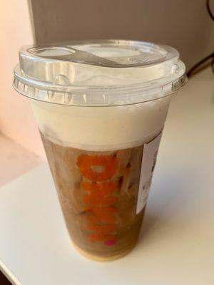 Medium Cold Brew with sweet cold foam $3 for a limited time