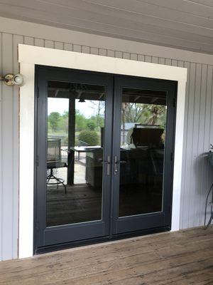 Milgard Ultra Series Fiberglass French Doors