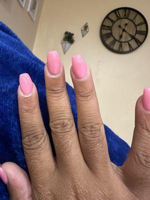 Gel acrylic full set