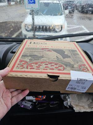 For 2 piece cheese pizza was $3.99. Great price.