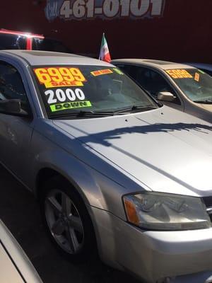 2008 Dodge Avenger 2000 down call or come in if you need Second chance financing call Vance 209-461-0101