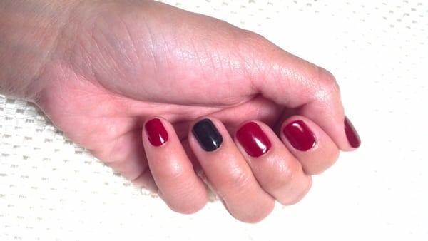 gel manicure $19