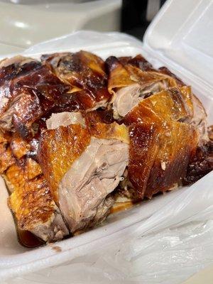 Roasted duck