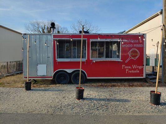 Wood Fire Pizza truck