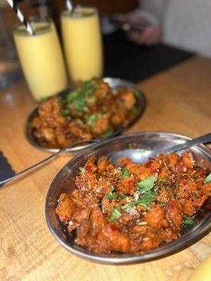 65 Howe (Chicken) Gobi Manchurian Mango Lassi