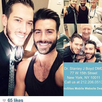 ALL STAR patient and Wilhelmina model Justin Clynes !!!!