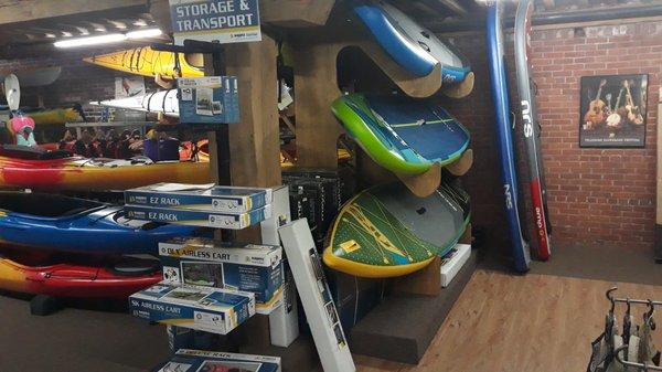 Stand-Up Paddleboards, sales and rentals available.