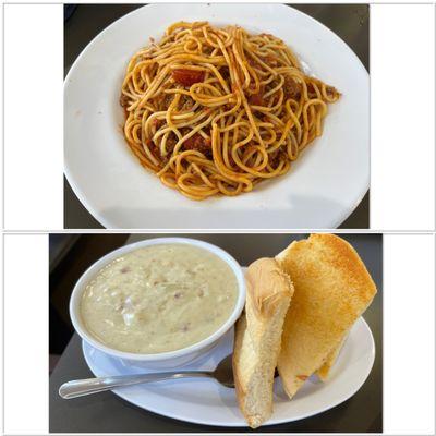 Spaghetti Dinner Combo