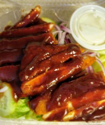 BBQ chicken salad