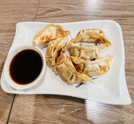 Chicken Pot Stickers with Sauce