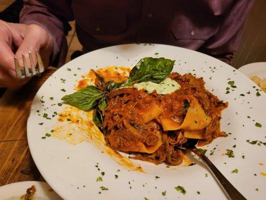 Pappardelle with Lamb Ragu