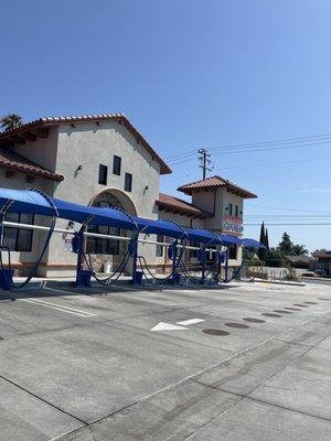 Front of carwash