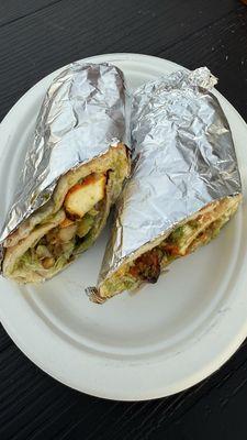 Paneer Kathi wrap