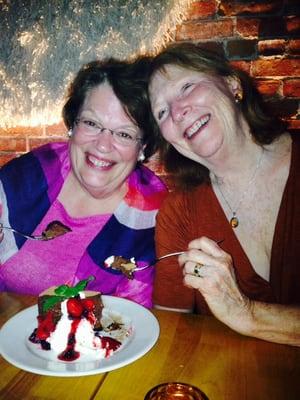 Our dates (ok, wives of 40+ years love Emilista!!