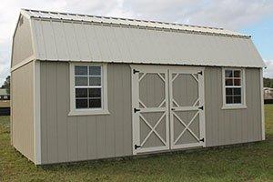 Hand built portable storage sheds