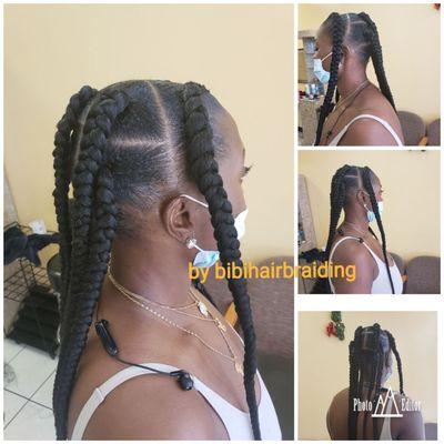 7 big box cornrows