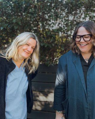 Co-founders Dr. Bente Kaiser and midwife Sara Howard