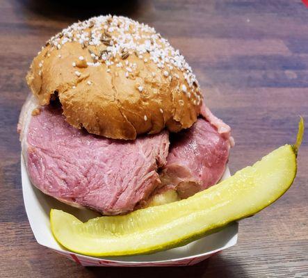 Beef on Weck at Charlie's