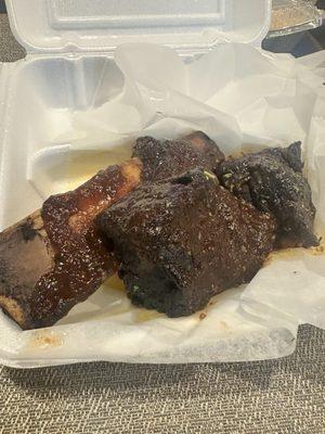 Jerk beef short ribs