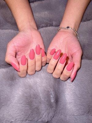 Gel X nail extensions