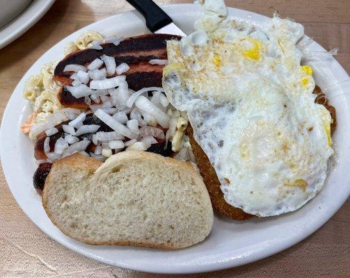 The Breakfast Plate Dumpster Diner's Signature Dish