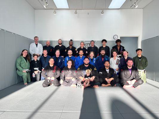 Adults Gi Class -  M - 11:00am + 5:30pm T - 6:30pm W- 11:00 am, 5:30pm, 7:30pm Th- 6:30pm F- 11:00am, 7:30pm S- 10:30am open mat