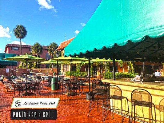 We are the only Patio Bar with a Tennis Club in Fort Lauderdale.