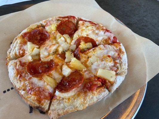 Lunch Special... 7" Pepperoni and Pineapple