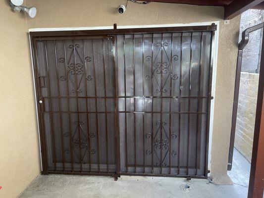 Sliding patio door