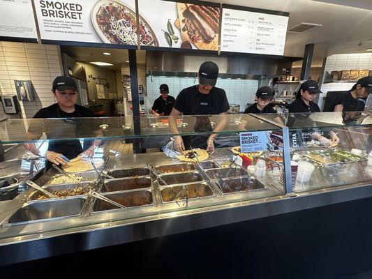 Best chipotle staff I've ever encountered!