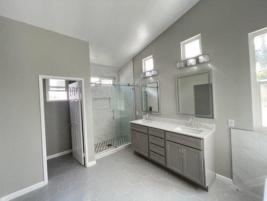 Bathroom remodel