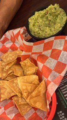 Guacamole and Chips small