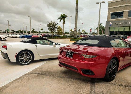 Corvette n a Maserati